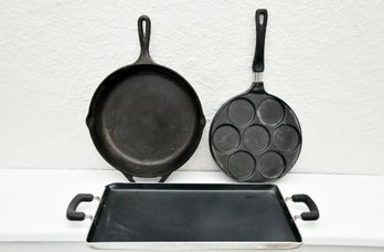 Cast Iron Pan And More
