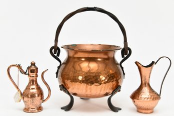 Three Piece Copper Collection