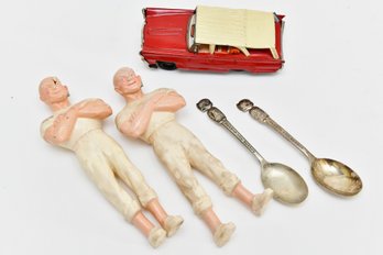 Vintage Toys Including Dennis The Menace Spoons
