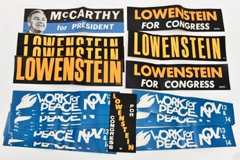 Vintage Political Bumper Stickers