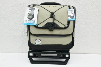 Titan Foldable 60 Can Rolling Cooler