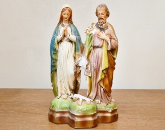 Mary And Joseph Figurine