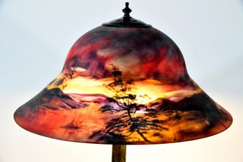 Ulla Darni Stained Glass Lamp
