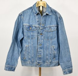 Vintage Lee Dungaree Jacket Size Large Great Wear