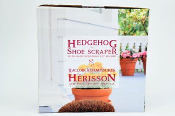 Hedgehog Boot Scrapper And Key Holder