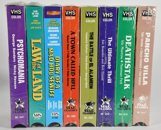 Vintage VCR Tape Collection
