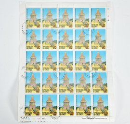 Stamp Sheet - Republique Populaire Du Congo 125F