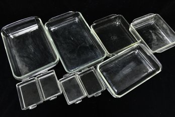 Pyrex And Fire-king Glass Bake-ware