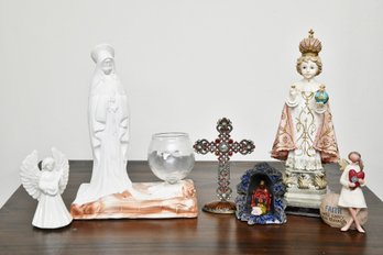 Religious Figurine Lot