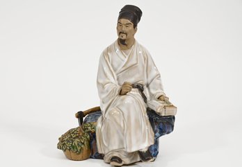 Porcelain Asian Figurine - The Teacher