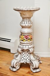 Capodimonte Ceramic Pedestal