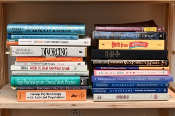 Book Lot - Social Work And Counseling