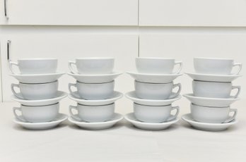 12 Coffee Cups And Saucers