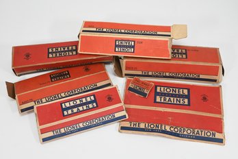 Vintage Lionel Empty Train Boxes