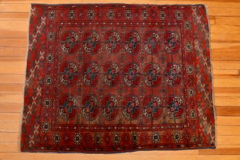 Bokhara Hand Knotted Antique Persian Carpet