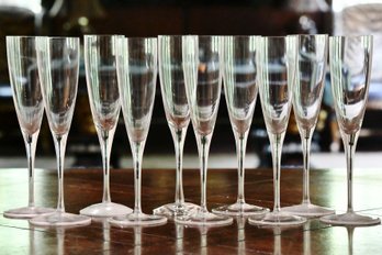 10 Tiffany & Co. Champagne Glasses