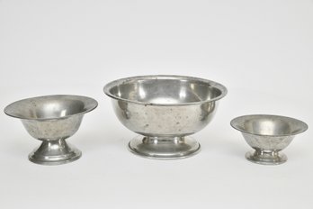 Revere Pewter Bowl Collection