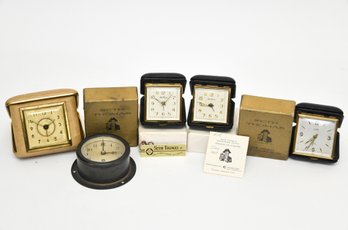 Vintage Travel Clock Collection