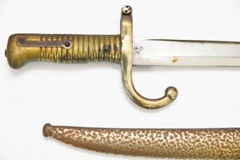 French Model 1866 Chassepot Saber Bayonet