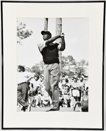 Tiger Woods Limited Edition Black And White Photo