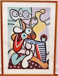 Pablo Picasso Large Still Life With Pedestal Table Print