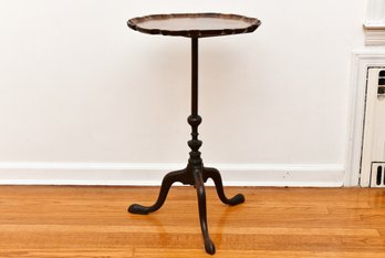 Antique George III Style Piecrust Tripod Table 19th Century Purchased From Doris Duke Estate
