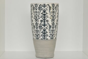 Pottery Barn Lilian Hand Painted Ceramic Vases