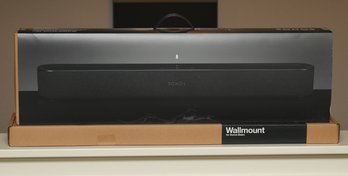 Sonos Beam Sound Bar And Wall Mount
