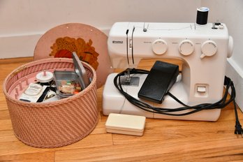 Kenmore Sewing Machine And Sewing Kit Model 385