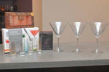 Barware Set With Shot Glasses