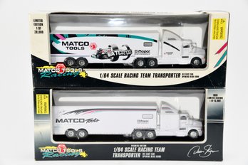 Matco Tools 1/64 Scale Racing Team Transporters