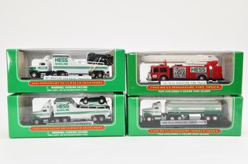 Hess Miniature Truck Lot