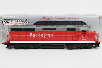 Williams Burlington #519 Converted To MTHDCS/ Rail-Sounds