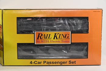 Rail King By MTH New York Central 4-car 60' Streamlined Passenger Set