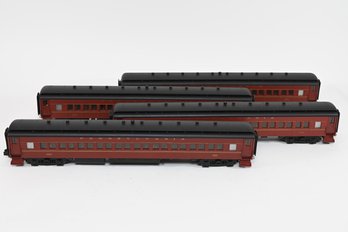 Golden Gate Depot 'o' Scale Plastic P70 Coach (4 Car Set)