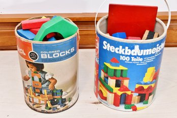 Vintage Childrens Toy Block