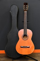 Angelica  L-375 Acoustic Guitar With Hard Case