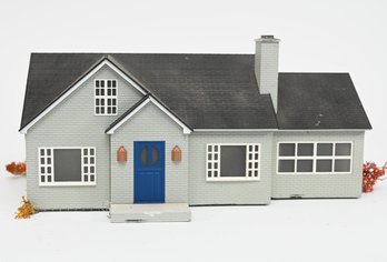 Grey Brick House Scenery Kit Professionally Weathered