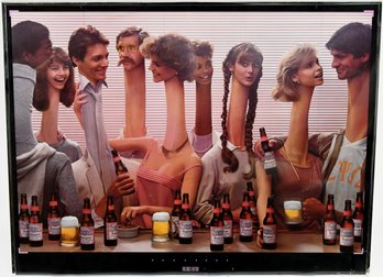Vintage Budweiser Longnecks This Buds For You Poster
