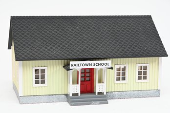 Railtown School Scenery Kit Professionally Weathered