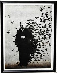 Banksy Hitchcock The Birds Poster Print
