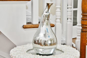 Mercury Glass Pear Vase