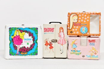 Barbie Skipper And Tutti Play Cases