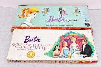 Vintage Barbie Board Games