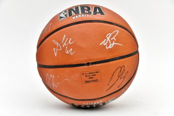 NY Knicks Signed Basketball 4
