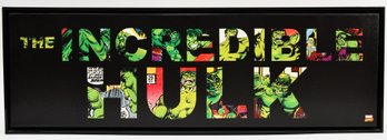 The Incredible Hulk Framed Canvas Print