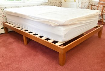 Maple Full Size Platform Bed