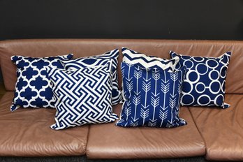 Blue And White Pillows