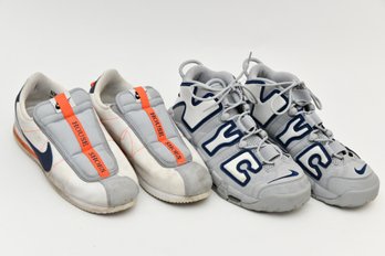 Nike Air More Uptempo & Lamar X Cortez Basic Slip 'House Shoes' Size 10