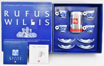 Signed & Numbered Illy Collection Cups With Box